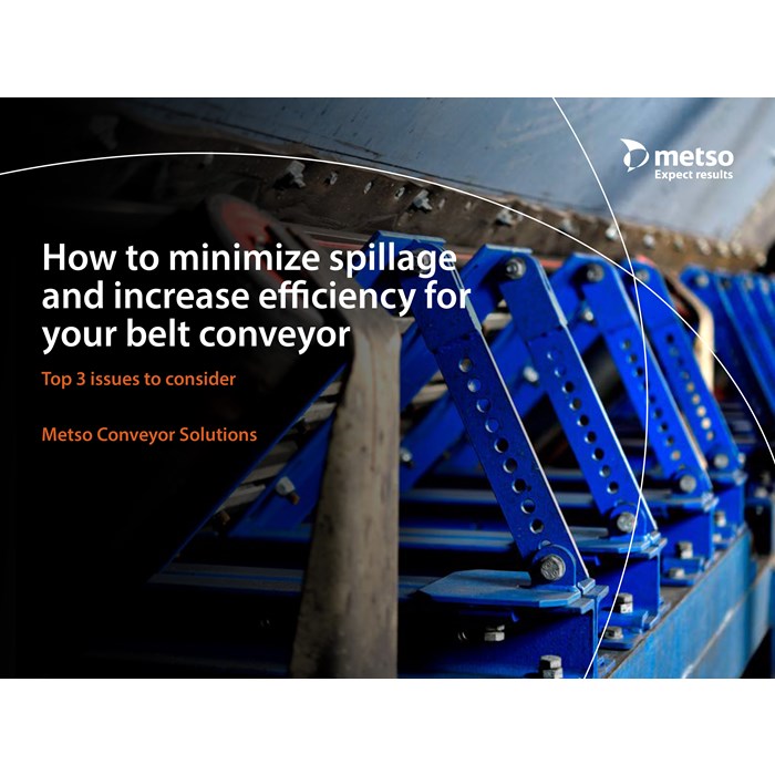  How to minimise spillage and increase efficiency for your belt conveyor 