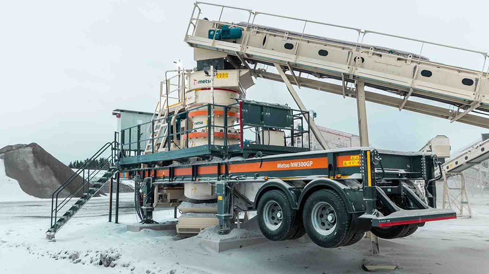 NW Rapid™ machines are wheel-mounted and easier to transport.