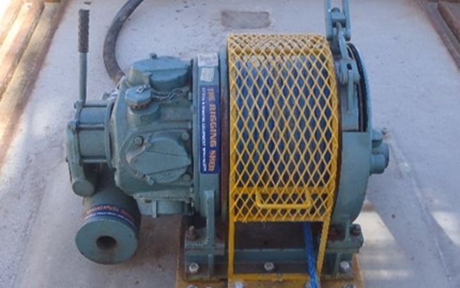 fixed mill deck winch systems