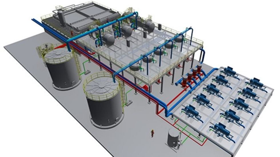 Outotec Process Water Recycling plant