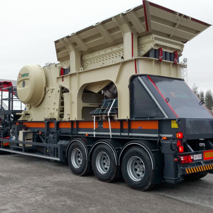 Portable Metso crusher for effective and sustainable crushing operations 