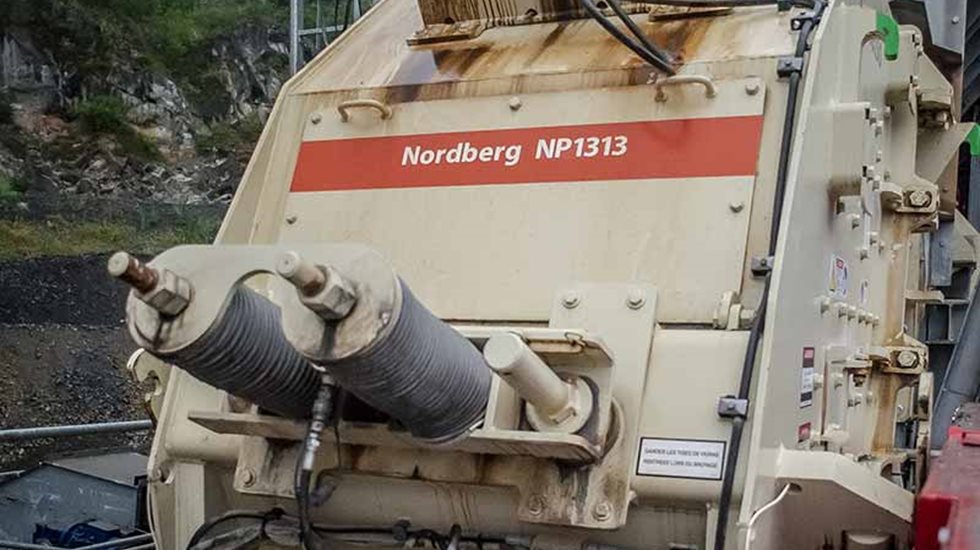 Nordberg NP horizontal shaft impact crusher