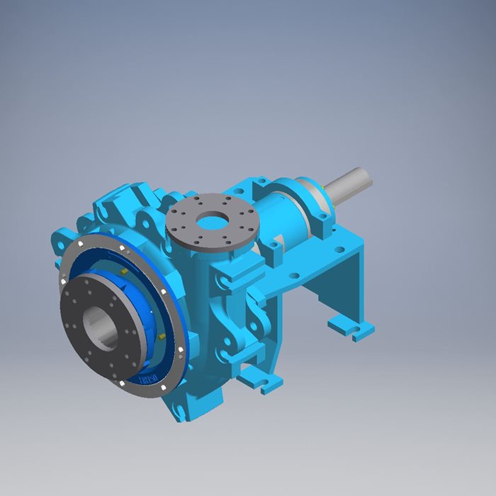 3D models for Metso slurry pumps.